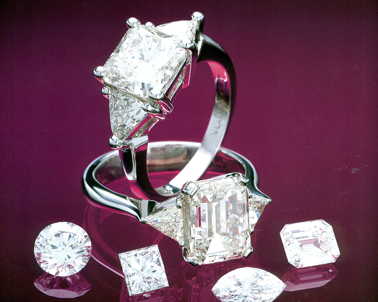 Emerald Cut Rings